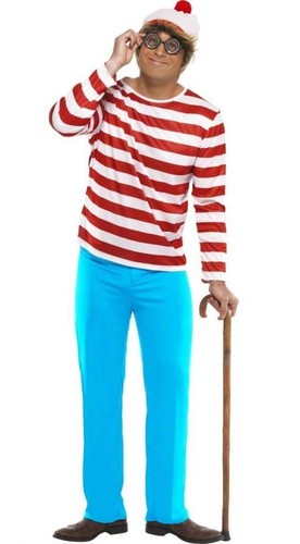 Wheres wally adult fancy dress - wheres,