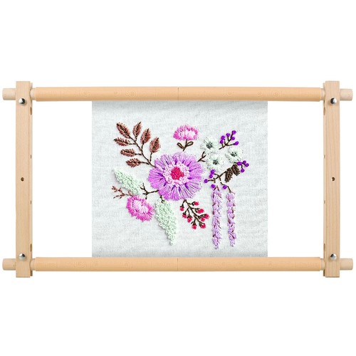 Beech wood embroidery frame - wood,