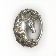 Vintage Sterling Silver Brooks