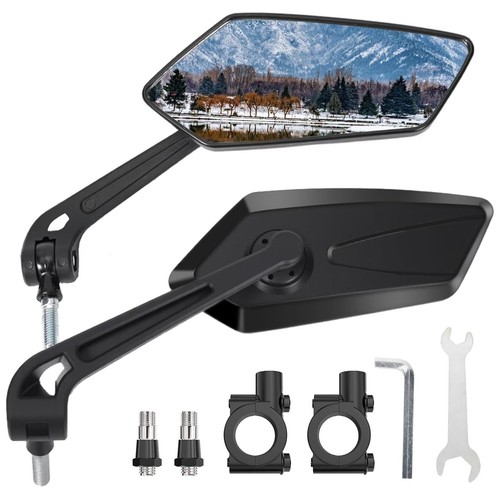 Pair bike mirrors - of, mirrors,