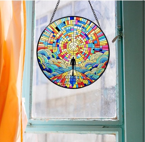 Stained glass sun catcher - stained,