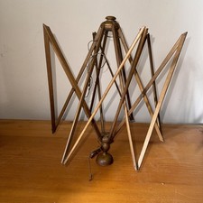Vintage Adjustable Umbrella Skein Winder Yarn  Wool Knitting Accessory