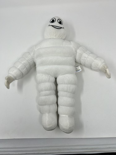 Michelin man mascot soft toy - michelin,