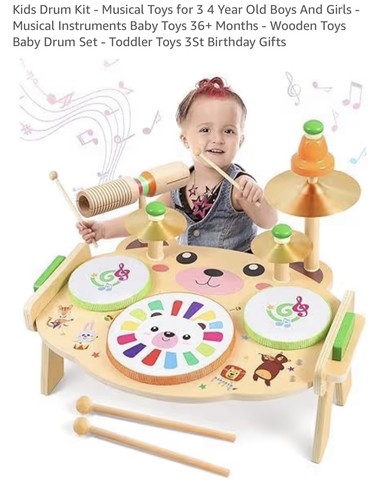 Kids drum kit musical toys - kit,