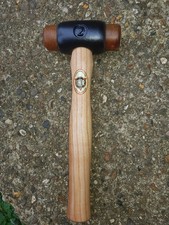 THOR MALLET HAMMER No. 2 RAWHIDE LEATHER BRAND NEW .