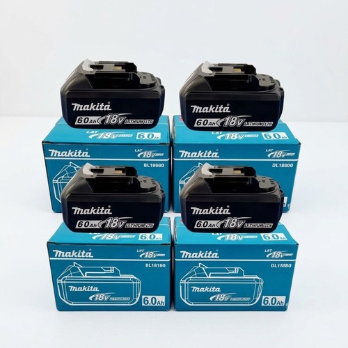 Genuine makita 6ah - 4x, 18v