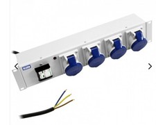 Olson 2604 4way 16a horizontal PDU with DP mcb 19" 2u