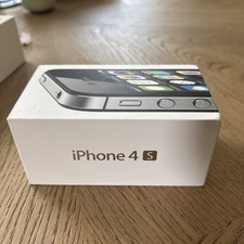 EMPTY IPHONE BOX for iPhone 4S 16GB BLACK