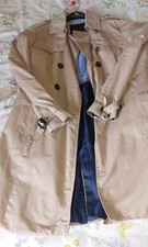 Zara Short Trench Coat Jacket