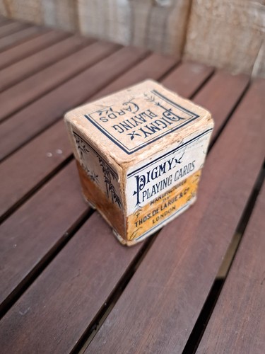 Antique pigmy playing cards - antique,