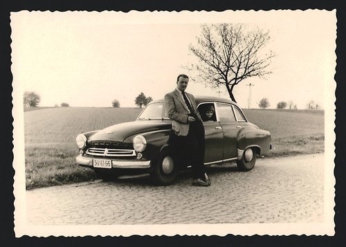 Photograph father with - , his