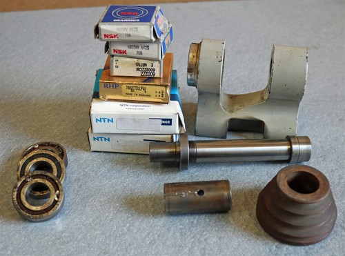 Levin lathe collet headstock - d,