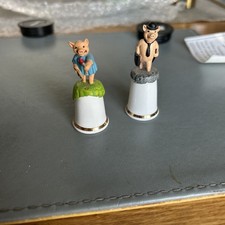 Sterling Classic Pig Thimble