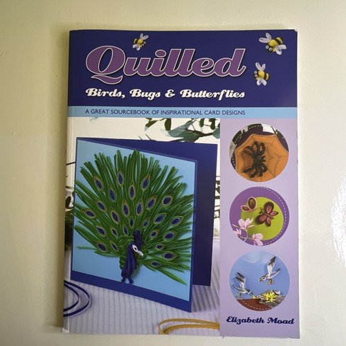 Quilled birds bugs - quilled, &