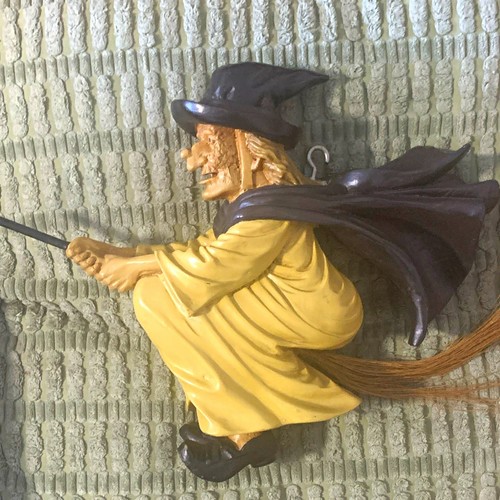 Vintage hanging witch - hanging,
