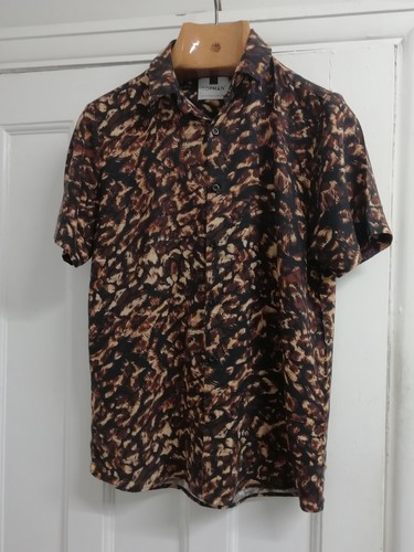Topman short sleeve button - topman,