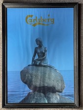 Carlsberg beer framed picture
