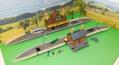 Hornby through station set - hornby,