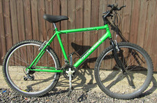 Raleigh Max Gents Mountain Bike Bicycle Shimano 15 Shimano Gears Mens Green