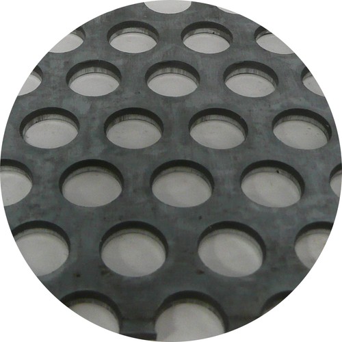 Galvanized perforated sheet - galvanized, 2m