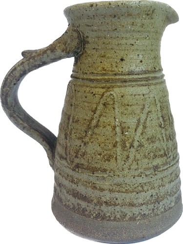 Art pottery hand - art, thrown
