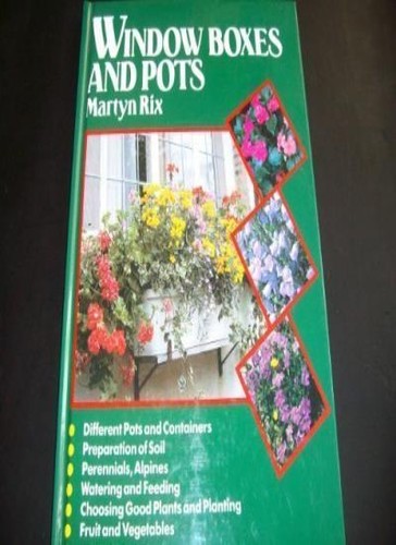 Window boxes and pots - window,