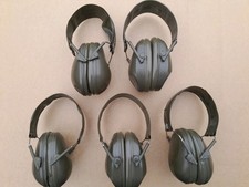 Job LOT 5 X MILITARY 3M Peltor Ear Defenders Used VGC Muffs Protection 