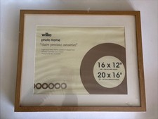 Wilko Photo Frame Light Wood
