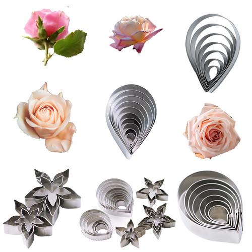 Sugar fondant flower stainless - sugar,