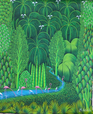 ORIGINAL HAITIAN ART PAINTING