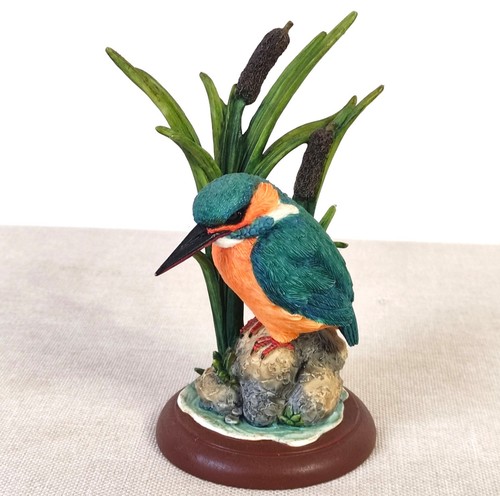 Kingfisher figurine ornament - kingfisher,