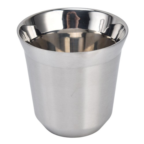 Stainless steel espresso - stainless, cups