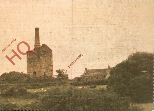 Picture postcard cornish tin - picture,