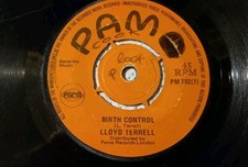 PAMA 7" Lloyd Terrell birth Control Reggae