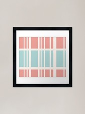 Pastel Vibes Framed Art Print