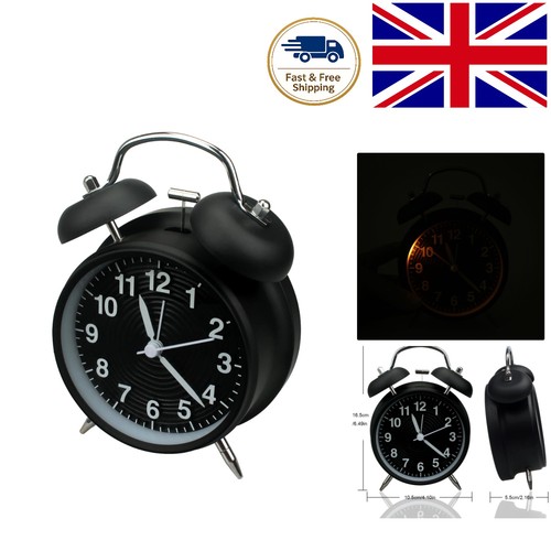 Twin bell alarm clock - bell,