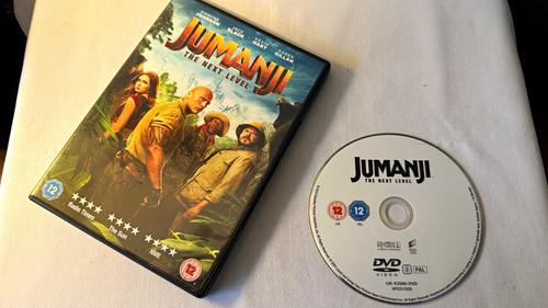 Jumanji the next level dvd - jumanji:,