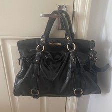 Miu Miu Vitello Lux Bow Bag -