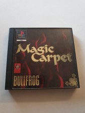 MAGIC CARPET - PLAYSTATION 1 - PS1 - COMPLETE WITH MANUAL 
