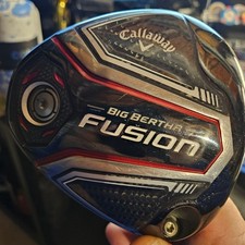 CALLAWAY GREAT BIG BERTHA FUSION DRIVER RH REG. FLEX TENSEI SHAFT