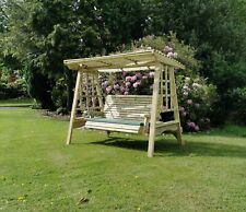 Wooden Garden Swing Solid