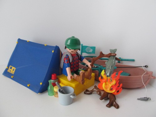 Playmobil camping dollhouse - playmobil, camping/dollhouse