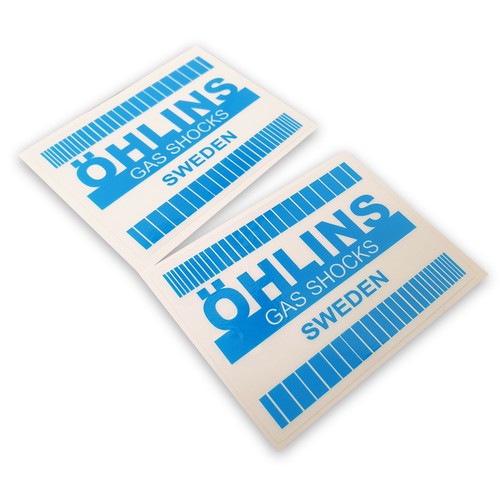 Ohlins gas blue clear - ohlins, vinyl