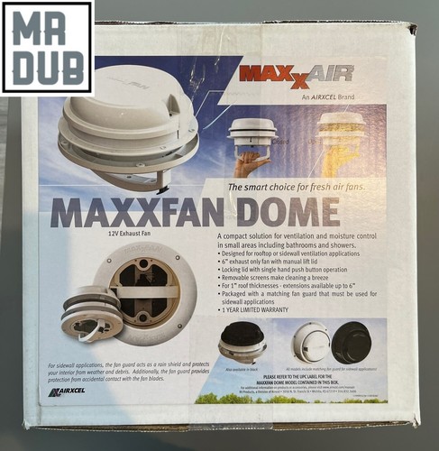 Maxxair maxxfan dome roof vent - maxxfan,