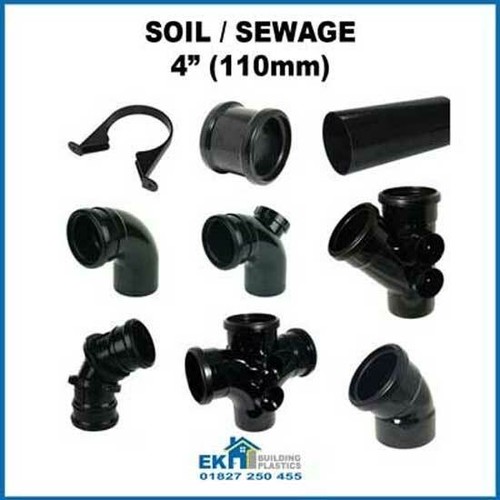 Soil pipe fittings black - fittings,