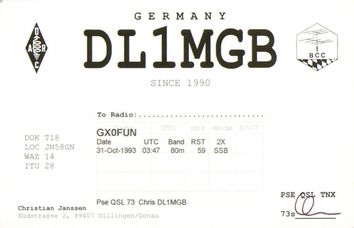 Qsl card radio - 1,