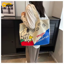 Snoopy Canvas Shopping Tote