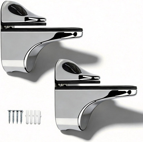 Pcs adjustable glass - 2, shelf