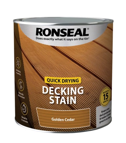 Ronseal decking stain 5l - ronseal,