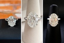 6 Ct Oval Lab Grown Diamond